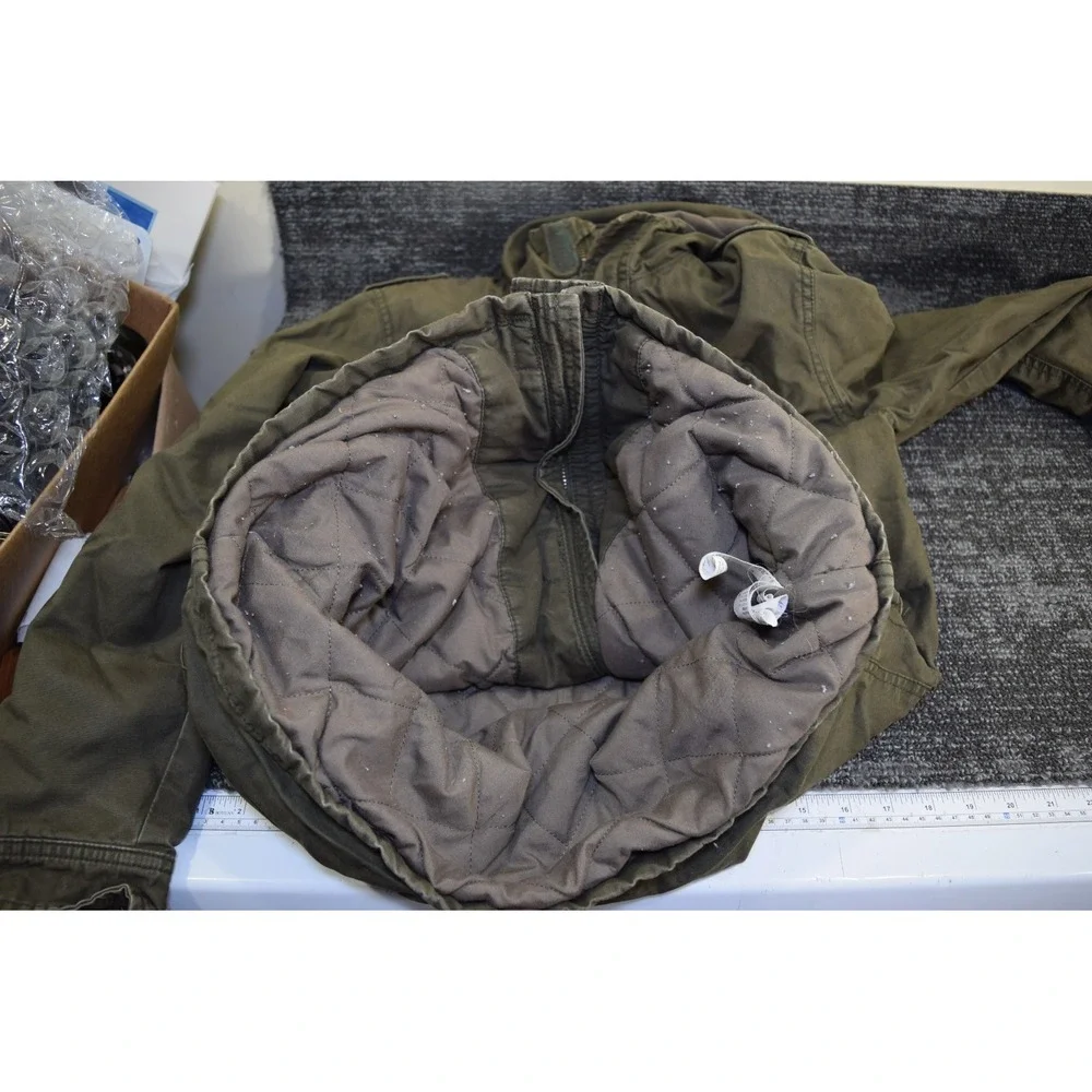 Gap Kids Jacket Army Green Military Paratrooper Utility Field Jacket BOYS XXL 14